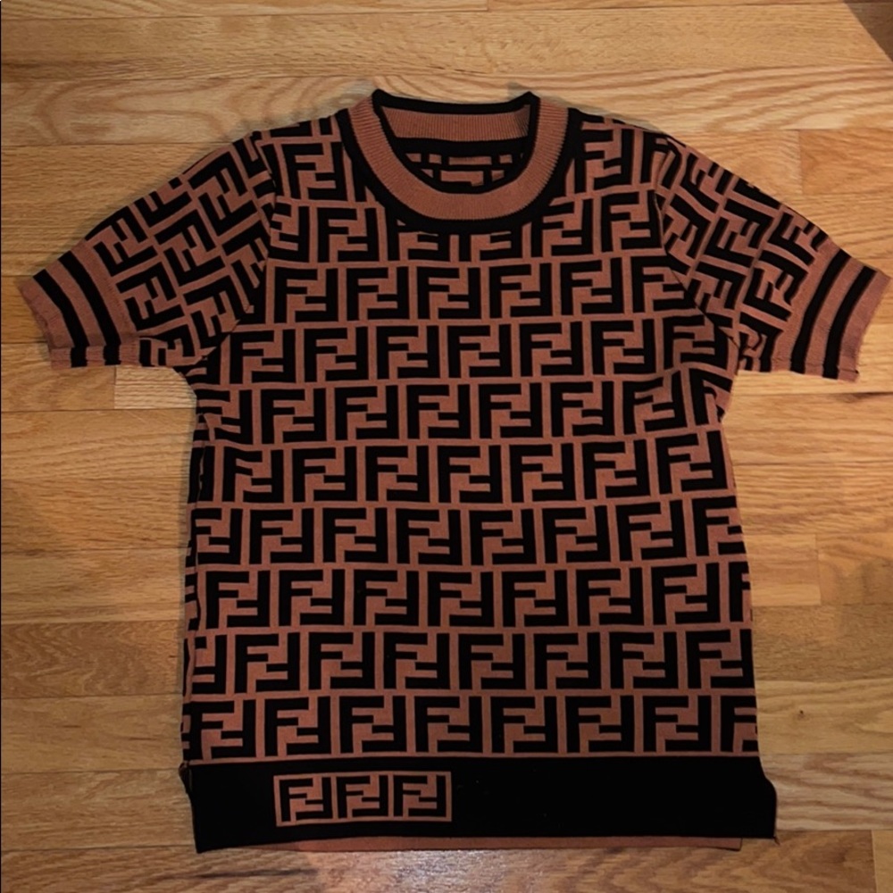 NWOT Fendi Print Top